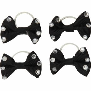 Show Bows / Manelastikker, Sort