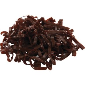 Manelastikker, Silikone, 500 stk, Brun