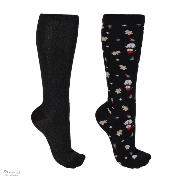 Str�mper med glitter og snem�nd
