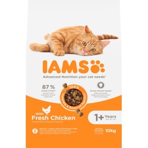 Iams Adult Kat, Kylling, 10 kg