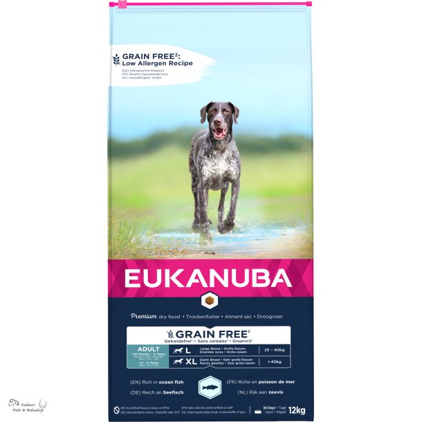 Eukanuba Grainfree Adult, Large Breed, 12 kg