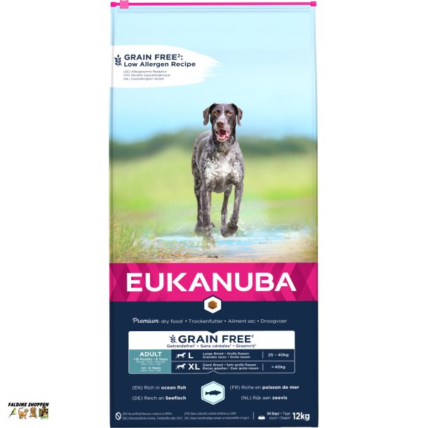 Eukanuba Grainfree Adult, Large Breed, 12 kg
