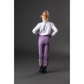 Equipage Sophia Vinter Tights, Kids, Lilla