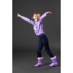 Equipage Sophia Vinter Tights, Kids, Navy