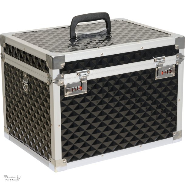 HG Striglekasse Aluminium, Sort