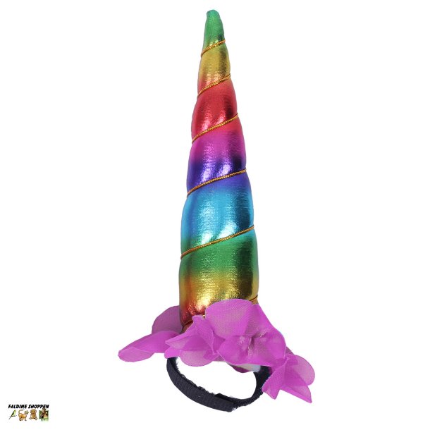 Unicorn horn til pandebnd