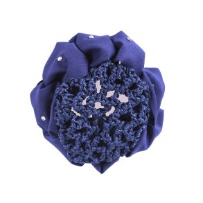 Hrnet med scrunchie, Navy