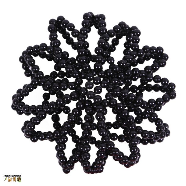 Hrnet med perler, Sort