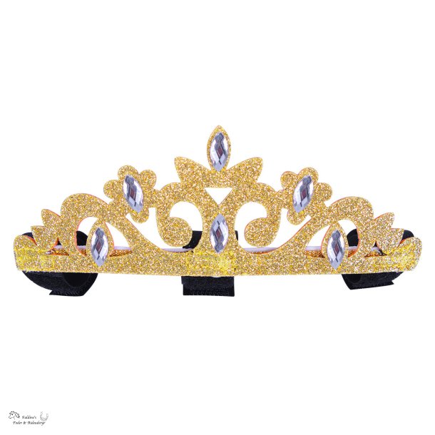 Krone til pandeb�nd fra QHP, Guld