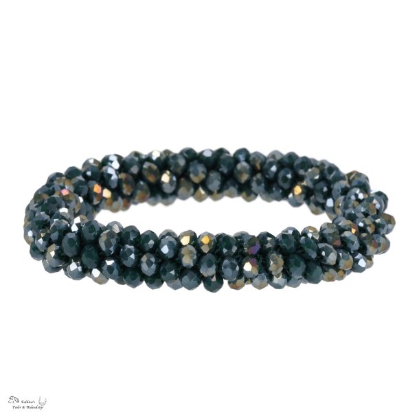 QHP H�r Scrunchie, Palm Green