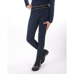 QHP Eden Junior Ridetights, Navy