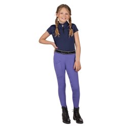 QHP Eden Junior Ridetights, Lilla
