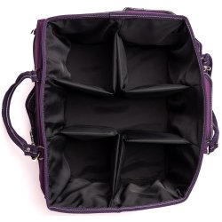 Equipage Squared Strigletaske, Purple Pennant