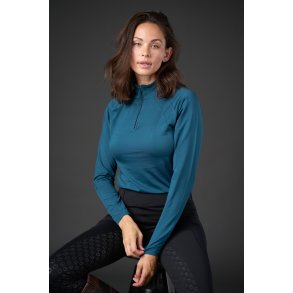 EQ Redmond Bluse, Majolica Blue