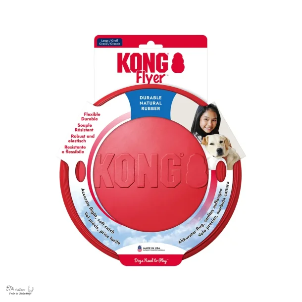 KONG Frisbee Large Gummi