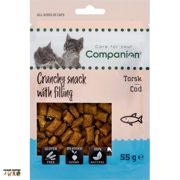 Companion Kat, Crunchy Snacks, Torsk