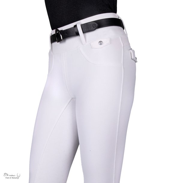 QHP Vinter Ridetights Hvid