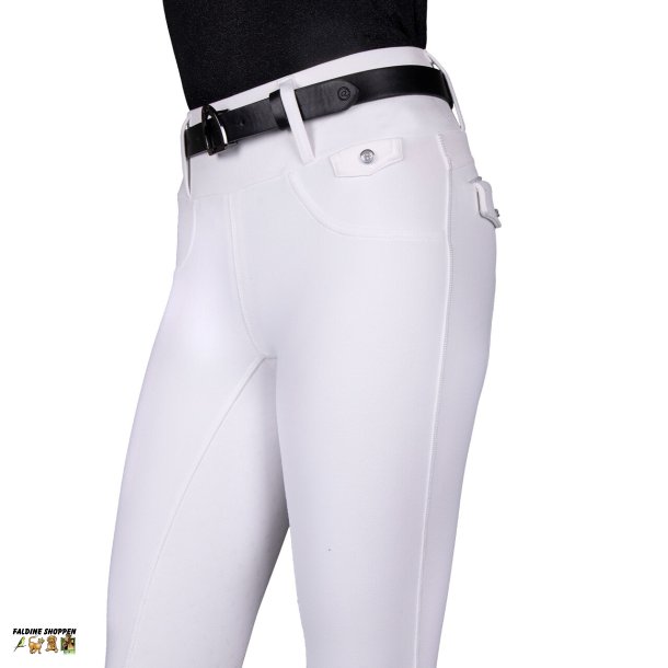 QHP Vinter Ridetights Hvid