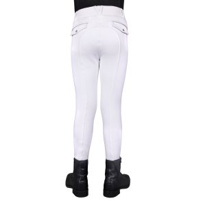 QHP Vinter Ridetights Hvid, Junior
