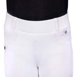 QHP Vinter Ridetights Hvid, Junior