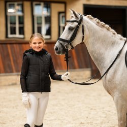 QHP Rayah Vinterjakke til brn, Sort