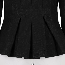 QHP Kynlee St�vnejakke med glitter