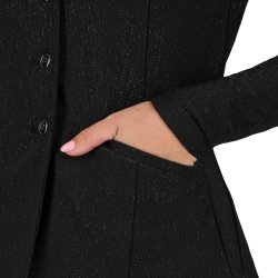 QHP Kynlee St�vnejakke med glitter