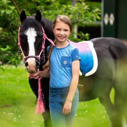 QHP Junior Rosalynn T-shirt, Bl�