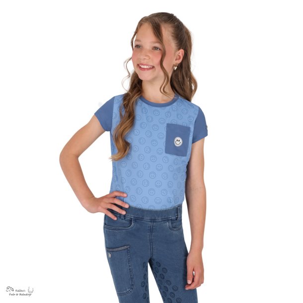 QHP Junior Rosalynn T-shirt, Bl�