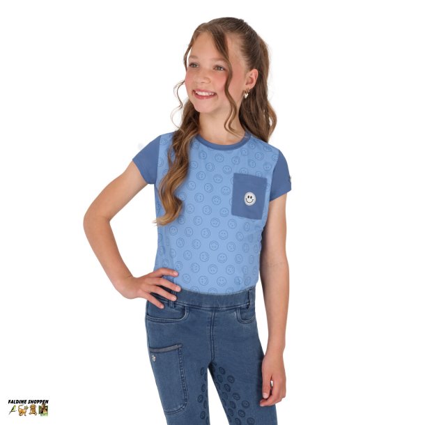 QHP Junior Rosalynn T-shirt, Bl�