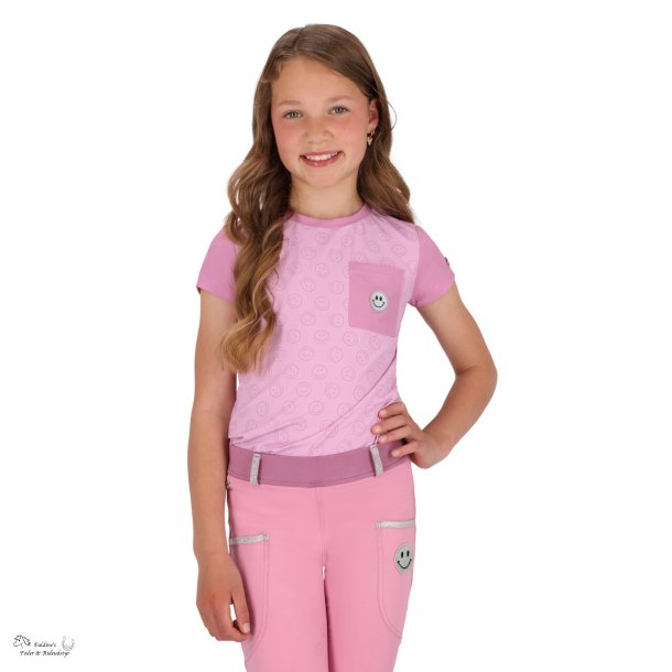 QHP Junior Rosalynn T-shirt, Pink