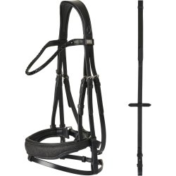 HG Cryll 24.2 Trense med glitter nsebnd