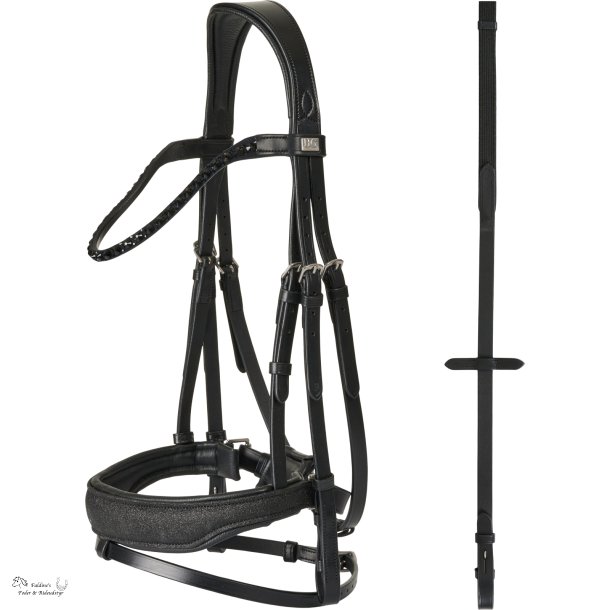 HG Cryll 24.2 Trense med glitter n�seb�nd