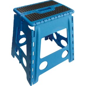 Foldbar skammel med gummibel�gning