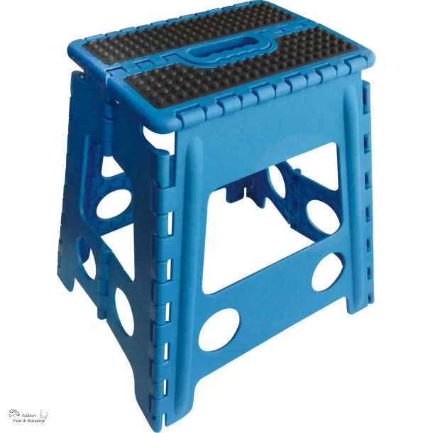Foldbar skammel med gummibel�gning