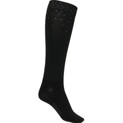 EQ Rhinstone Str�mper, Sort