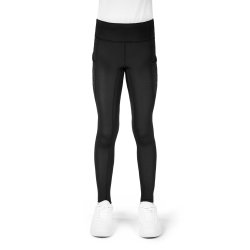 Vinterridetights med plysforing til b�rn