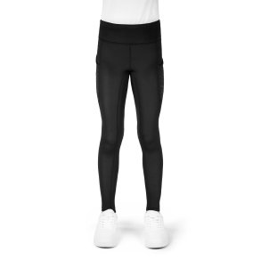 Vinterridetights med plysforing til b�rn
