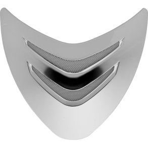 One K Convertible Front Vent Plade, Silver