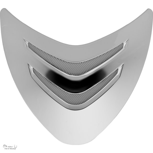 One K Convertible Front Vent Plade, Silver