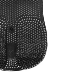 Acavallo Gel Pad And Back Riser, Black