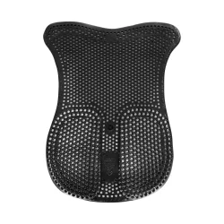 Acavallo Gel Pad And Back Riser, Black
