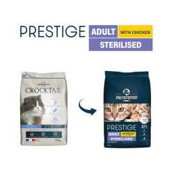 Prestige Cat Sterilized, Chicken, 2 kg