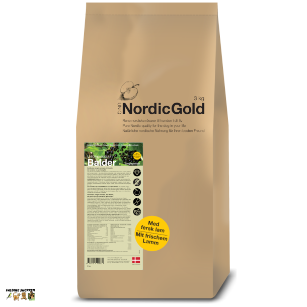 UniQ NordicGold, Balder, Med lam, 10 kg