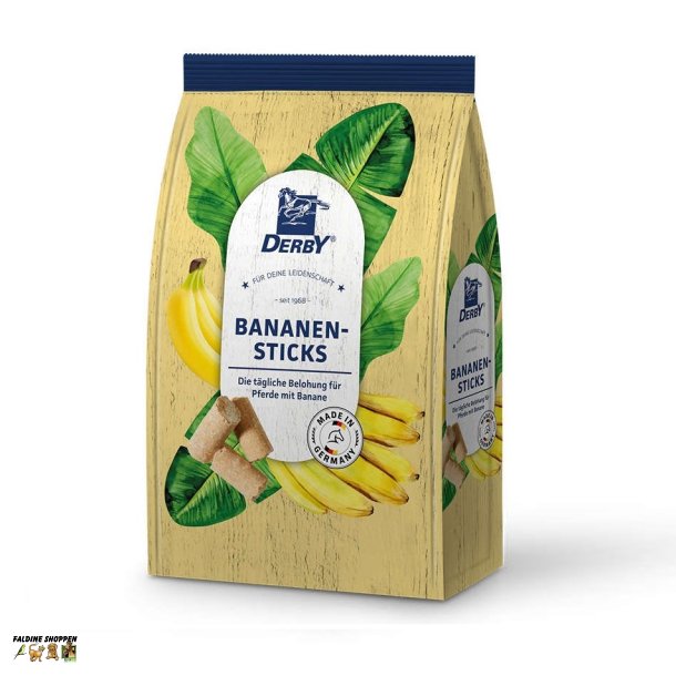 Derby Bananen-Sticks Hestegodbidder