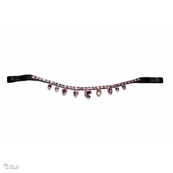 Hestagallery Pandeb�nd med lyser�de sten