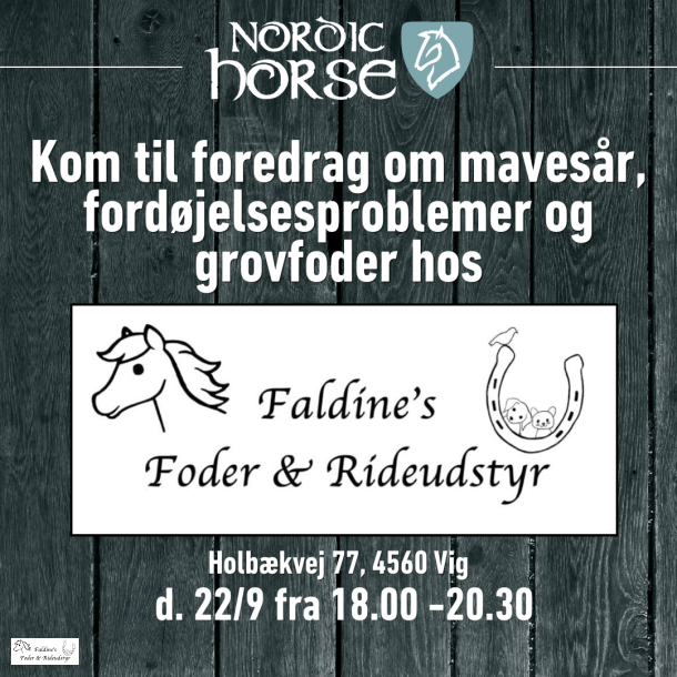Nordic Horse Foderforedrag 22/9-26 