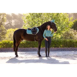 LeMieux Suede Underlag, SP, Lagoon