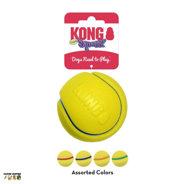 KONG Squeezz Tennis Bold, 2 pak