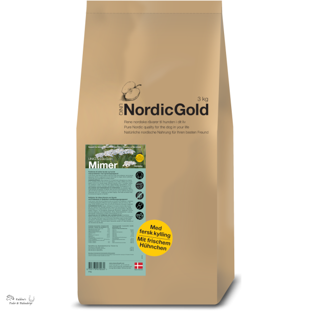 UniQ NordicGold, Mimer, Kornfri, 10 kg.